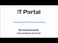 ScreenConnect Connectwise Control Integration Extension