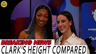 Caitlin Clark s height compared to fellow star Angel Reese as they exchange blows