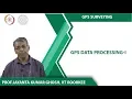 GPS Data Processing-I