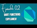 Learn Dart Functions Parameters in just 10 min Complete Flutter beginner tutorial with practical