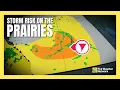Download Lagu Severe Storm Risk Brings a Hail Threat to the Prairies | #forecast