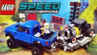 레고 75875 조립 리뷰-스피드챔피언 포드 F-150 랩터와 포드 모델 A 핫로드 LEGO Speed Champions Ford Model A Hot Rod