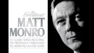 Matt Monro If I Never Sing Another Song 