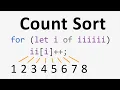 Count sort but I count every keypress feat Epic editing