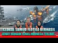 Download Lagu DUNIA GEMPAR 🔥 Kapal Induk Indonesia Kawal Rombongan Global Sumud Flotilla Hingga Masuk Gaza ‼️