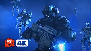 starship troopers traitor of mars 2017 4k this was epic nuke the bugs scene movieclips