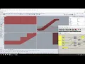 Grasshopper for Rhino 3D Parametric linear stairs in grasshopper Rhino 3D
