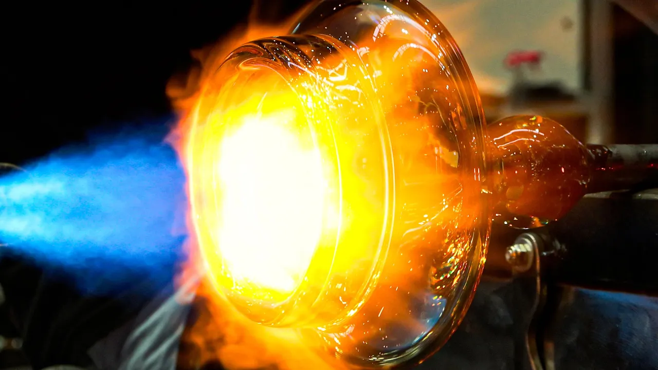 Dig Deeper Hot Glass Demonstration | Katherine Larson
