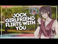 ASMR you re so hot jock girlfriend flirts with you f4f