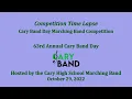 The 2022 Cary Band Day Marching Band Competition Time Lapse