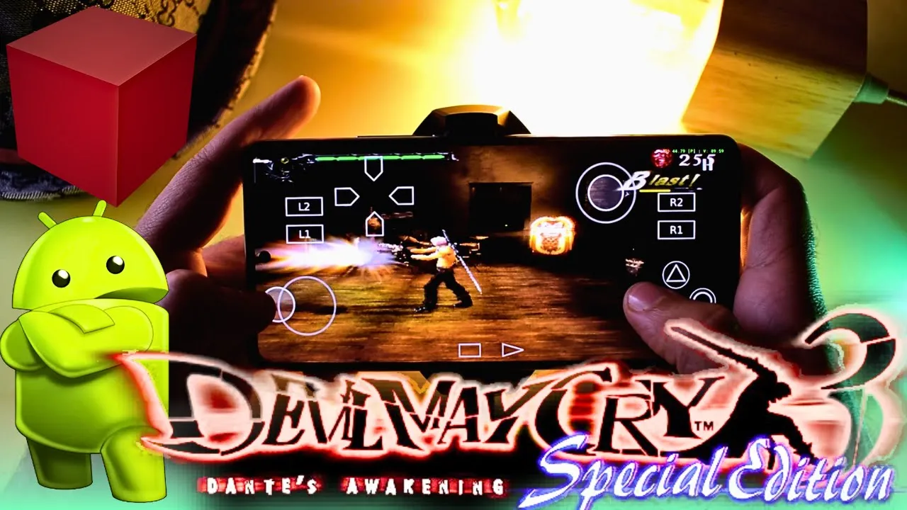 Devil May Cry 3 Dante's Awakening Special Edition Android Gameplay | PS2 Emulator Android| Nethersx2