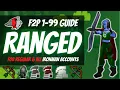 OSRS Efficient F2P 1-99 Ranged Guide For Regular All Ironman Accounts