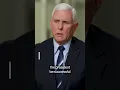 Mike Pence on the role of the Vice President