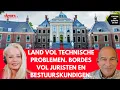 Lagu Land vol technische problemen. Bordes vol juristen en bestuurskundigen. #DDDP
