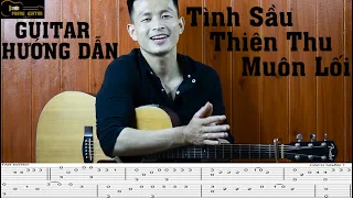 Download TÌNH SẦU THIÊN THU MUÔN LỐI - DOÃN HIẾU | Hướng Dẫn Đệm Hát | Phong Guitar BMT MP3