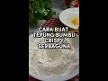 Download Lagu Cara Buat Tepung Crispy, serbaguna. Bisa di gunakan untuk goreng apapun yang mau di buat Crispy