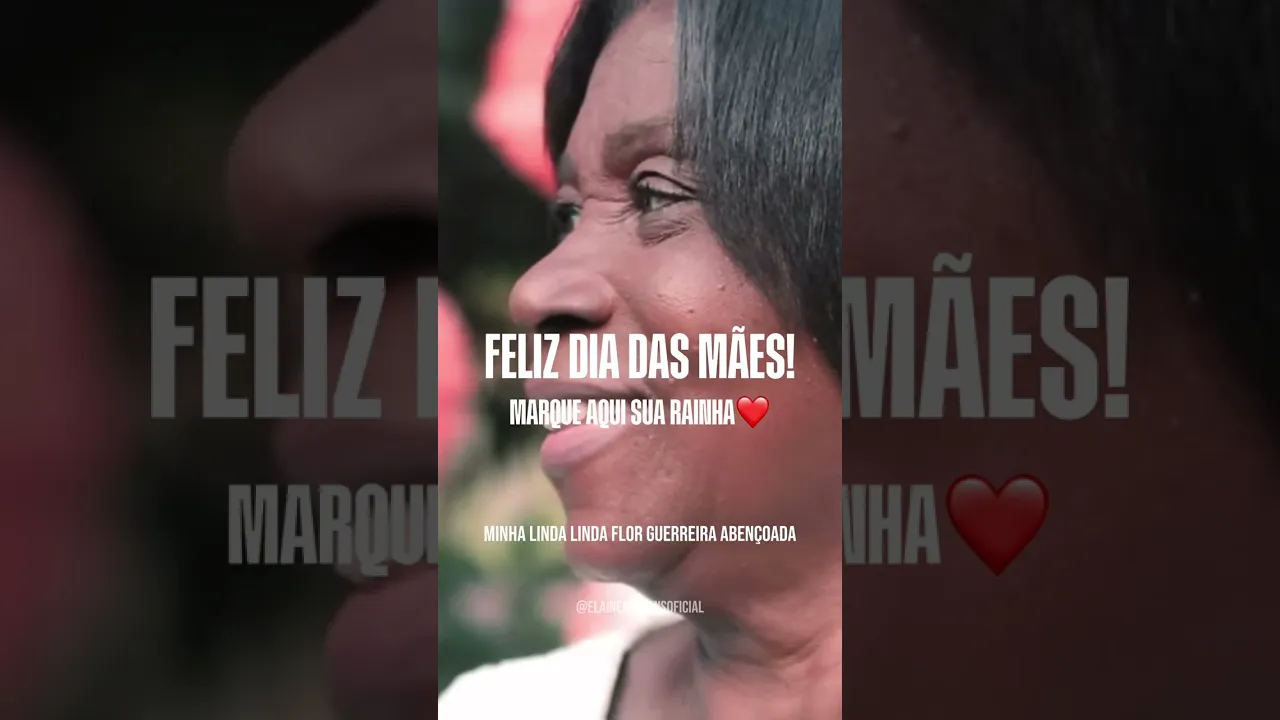 Feliz dia das mães!