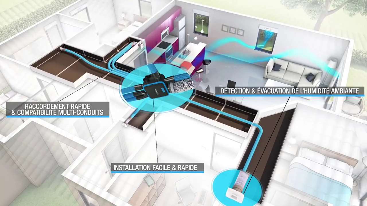 Miniature : Installer une VMC EasyHome hygro