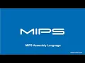 A quick intro to MIPS Directives Instruction