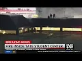 Fire at Tate Student Center at UGA
