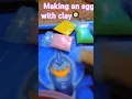 Download Lagu Making an egg with egg 🍳🍳🍳 #music #subscribe #clay