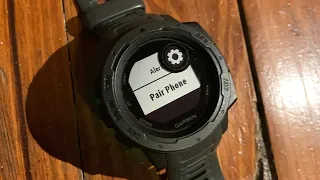 Garmin Instinct WON T CONNECT to your phone Try this to pair your Garmin device