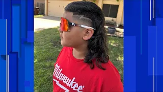 San Antonio boy enters USA Mullet Championships with Texas Waterfall hairstyle