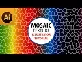 Illustrator Colorful Mosaic Texture Tutorial