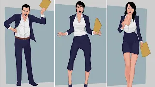 From Director to Secretary TG TF Comic Dub 169
