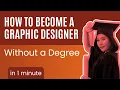 How to become a Graphic Designer without a Degree Myth vs Fact