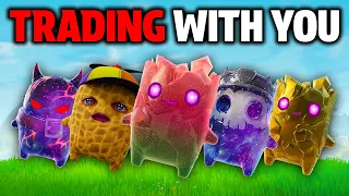 Live TRADING SPRITES WITH YOU GIVEAWAYS in Fortnite