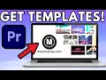 How To Install Motion Graphics Templates From motion array to premiere pro