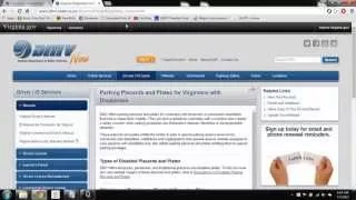 How to Apply for Disabled Placard in Virginia