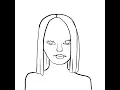 Turning Girl Simple Animation