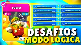 NUEVO MODO Y DESAFIOS EN FALL GUYS *LÓGICA*