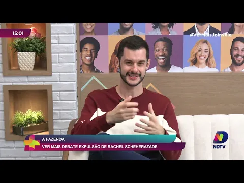 A Fazenda: Ver Mais debate expulsão de Rachel Scheherazade
