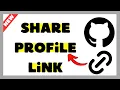 How to Share Your GitHub Profile Link 2025 Simple Guide