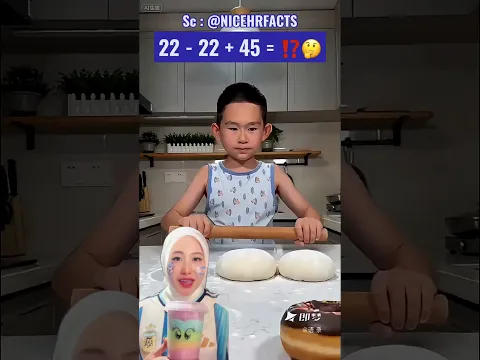 Adek Membuat Kue donat Dari Adonan Tepung ⁉️😬 @NICEHRFACTS