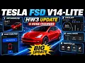Tesla FSD V14 Lite is HERE 5 HUGE Changes for HW3
