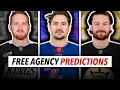 FINAL NHL FREE AGENCY PREDICTIONS