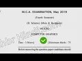 2019 Dcrust MCA 4th Sem Computer Graphics Question Paper
