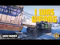 Transporting Top Secret Construction Rig Semi Trailer to the Evacuation Point SnowRunner