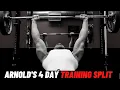 Arnold s 4 day Training Split