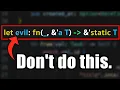 Breaking Rust s memory safety with 1 line of code