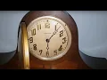 Rare 1920 s E Ingraham tambour striking mantel clock