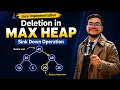 Max Heap - Deletion Operation Bangla Java Implementation