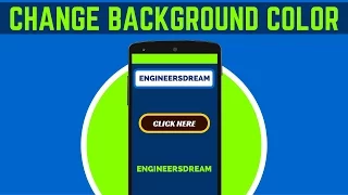 11 HOW TO CHANGE TEXT AND BACKGROUND COLOR IN ANDROID STUDIO ANDROID APP DEVELOPMENT