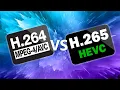 H264 vs H265 for YouTube Which Codec to use at 1080p 1440p 4K