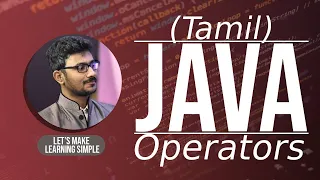 Java Operators in Tamil Java Operators with Examples in Tamil