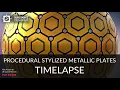 Substance Designer - Stylized Metallic Plates